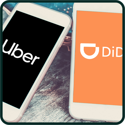 Choferes Uber y Didi
