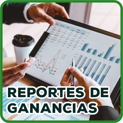 Reportes de ganancias